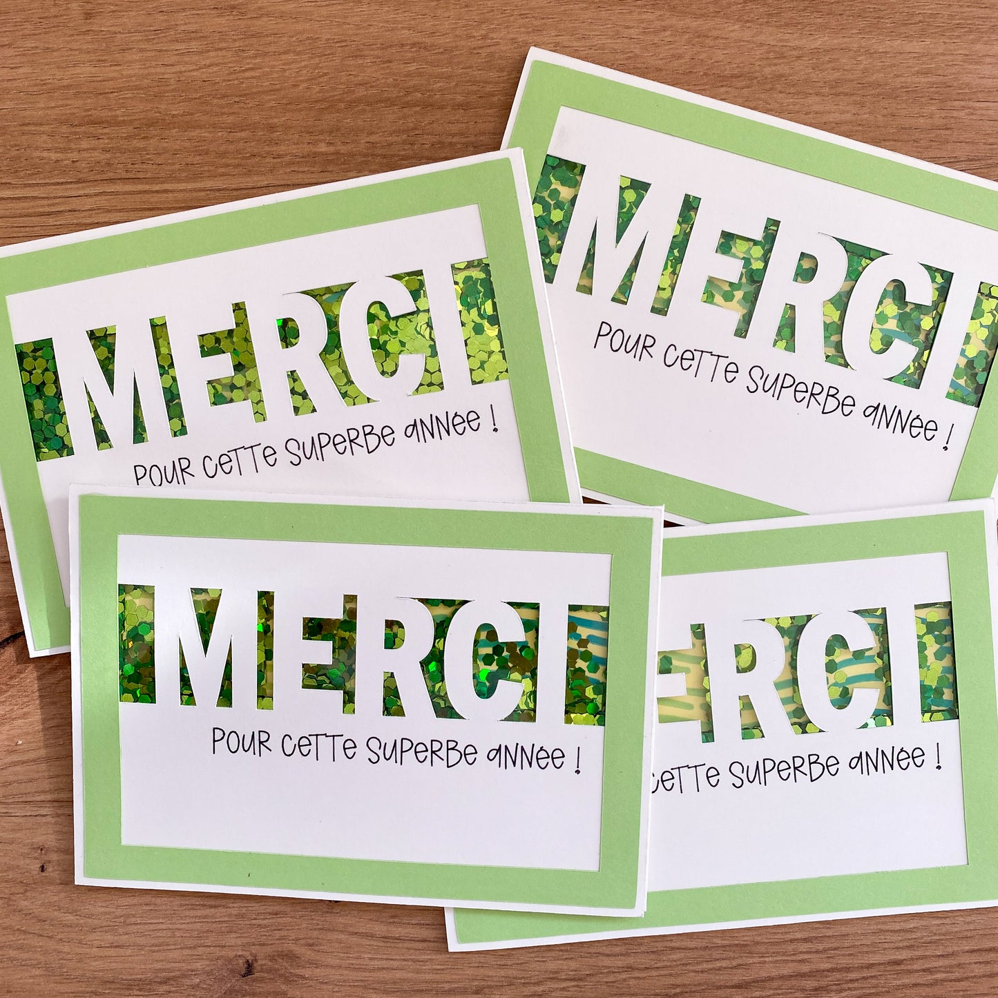 Carte remerciement - Merci pour cette année