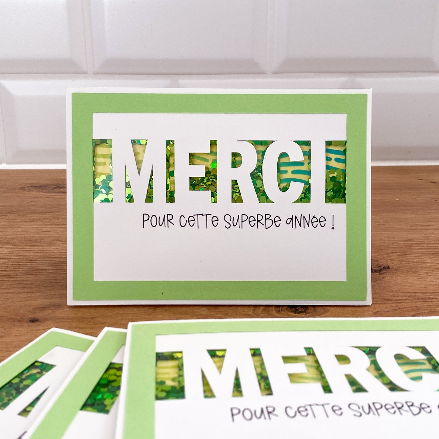 Carte remerciement - Merci pour cette année
