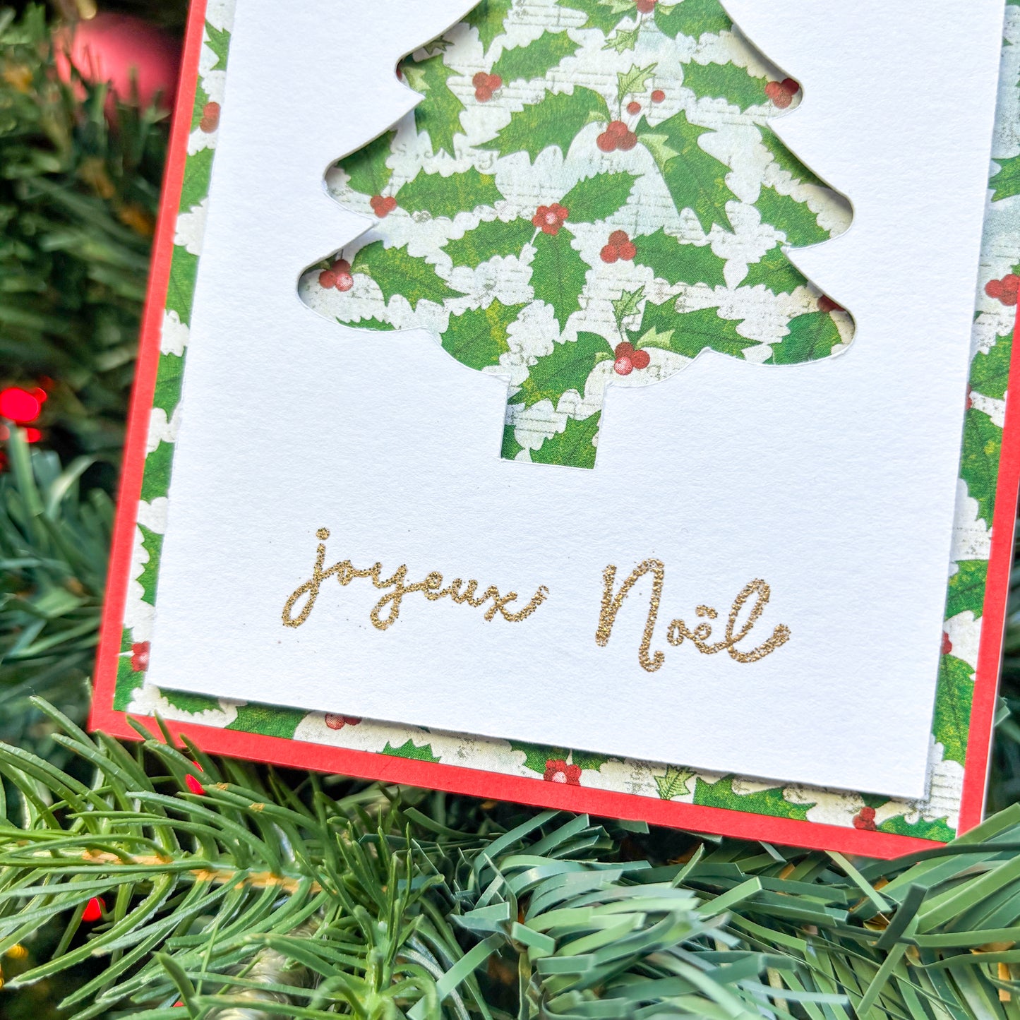 Carte de Noël - Mon beau sapin