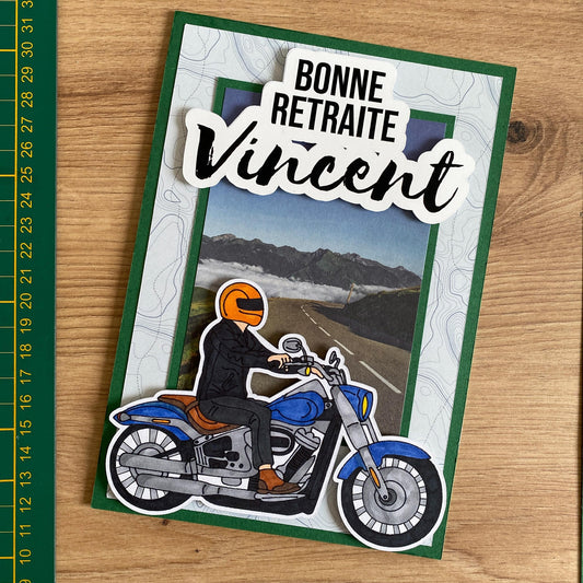 Carte départ en retraite