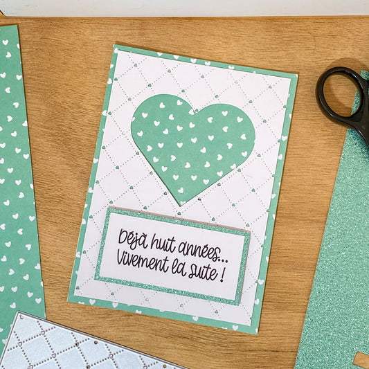 Carte anniversaire de couple