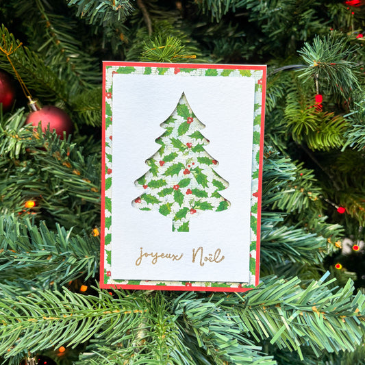 Carte de Noël - Mon beau sapin
